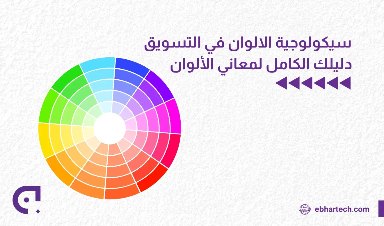 صورة سيكولوجية الالوان في التسويق  